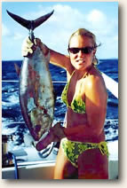 Tuna caught from catamaran Andiamo