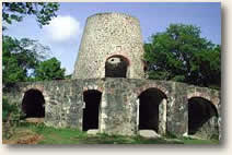 Sugar Mill Ruins on St. John, USVI