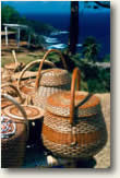 Caribe Indian baskets Dominica