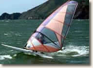 windsurfing on a Caribbean charter vacation