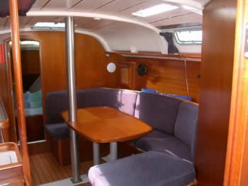 Beneteau 35  Bareboat Salon