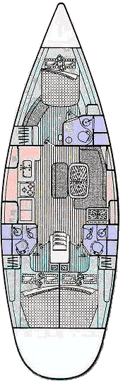 Beneteau 463 layout