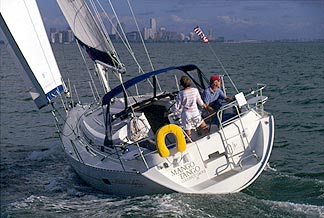 Beneteau 362 bareboat monohull sailing 