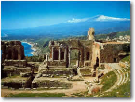 Sicily Greek Theatre ruins